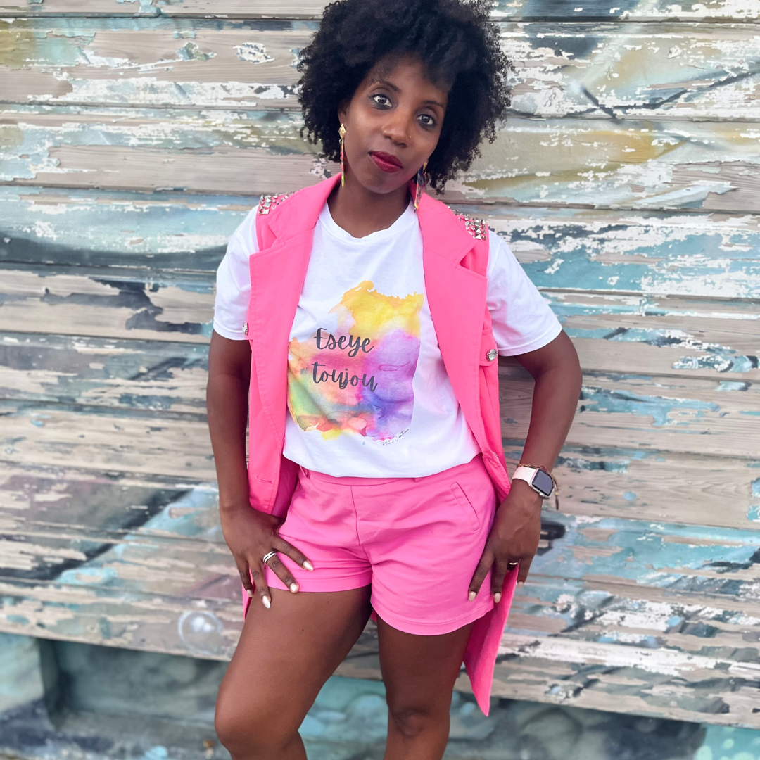 T-shirt à manche courte - Eseye toujou